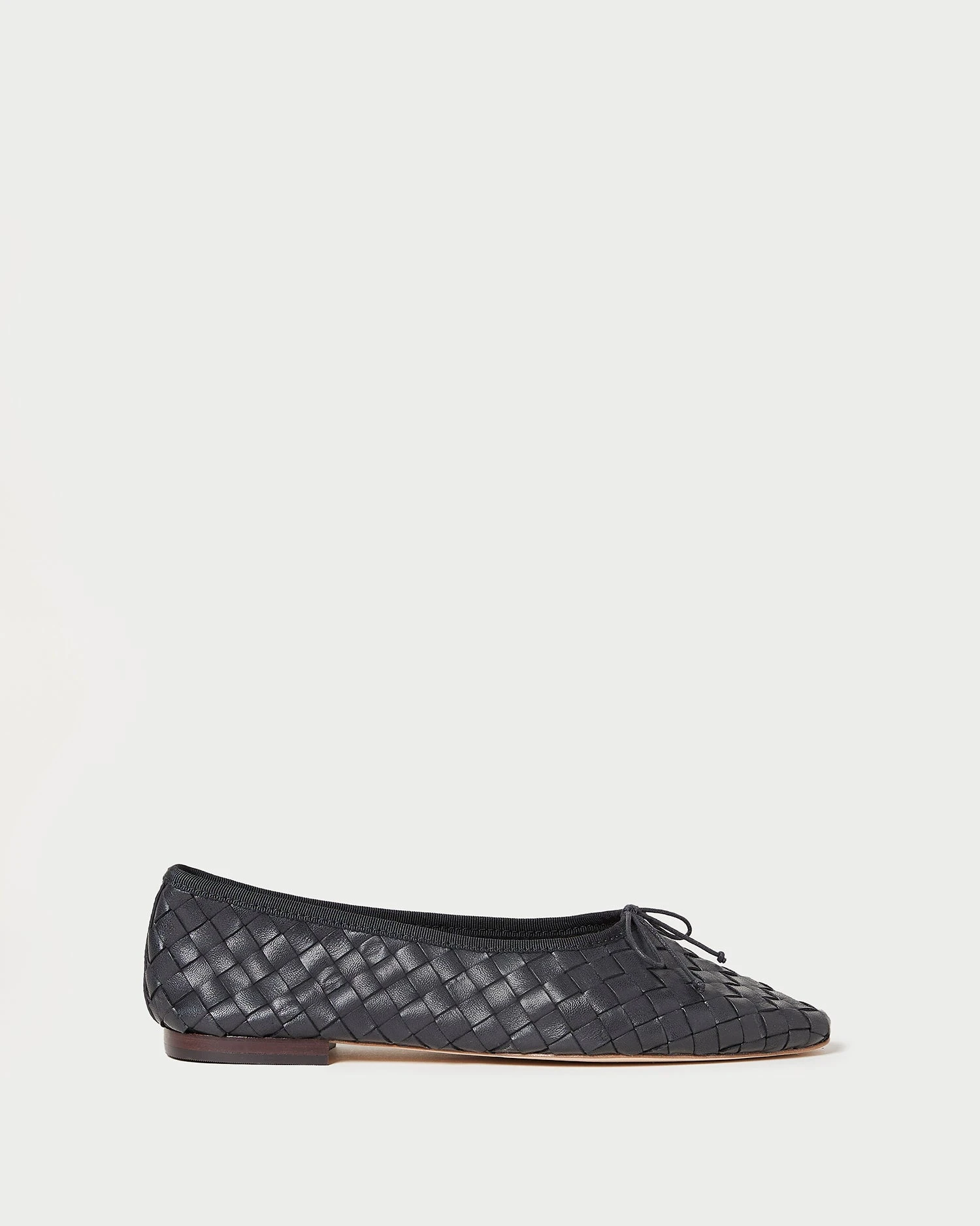 Loeffler Randall Landry Black Woven Ballet Flat 2 Loeffler Randall Landry Black Woven Ballet Flat - Image 2