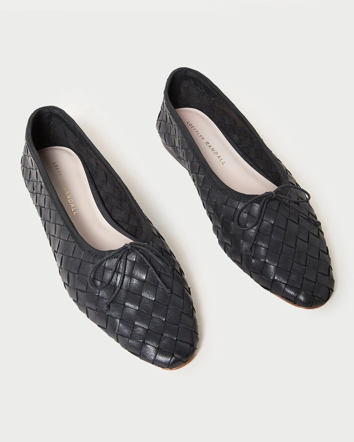 Loeffler Randall Landry Black Woven Ballet Flat 3 Loeffler Randall Landry Black Woven Ballet Flat - Image 3