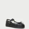 Loeffler Randall Leah Black Platform Mary Jane