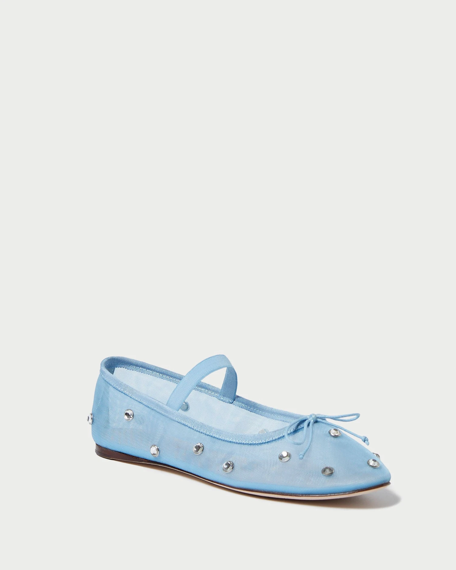 Loeffler Randall Leonie Blue/Clear Ballet Flat 1 Loeffler Randall Leonie Blue/Clear Ballet Flat