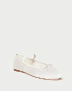 Loeffler Randall Leonie Cream Ballet Flat