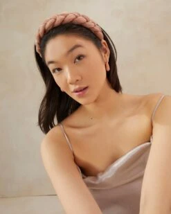 Loeffler Randall Lilac Beauty Braided Headband 5 Loeffler Randall Lilac Beauty Braided Headband -Loeffler Randall LILAC PLFA BEATY 3