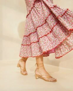 Loeffler Randall Lola Honey Knot Lace-Up Mid-Heel -Loeffler Randall LOLA N HONEY 022copy