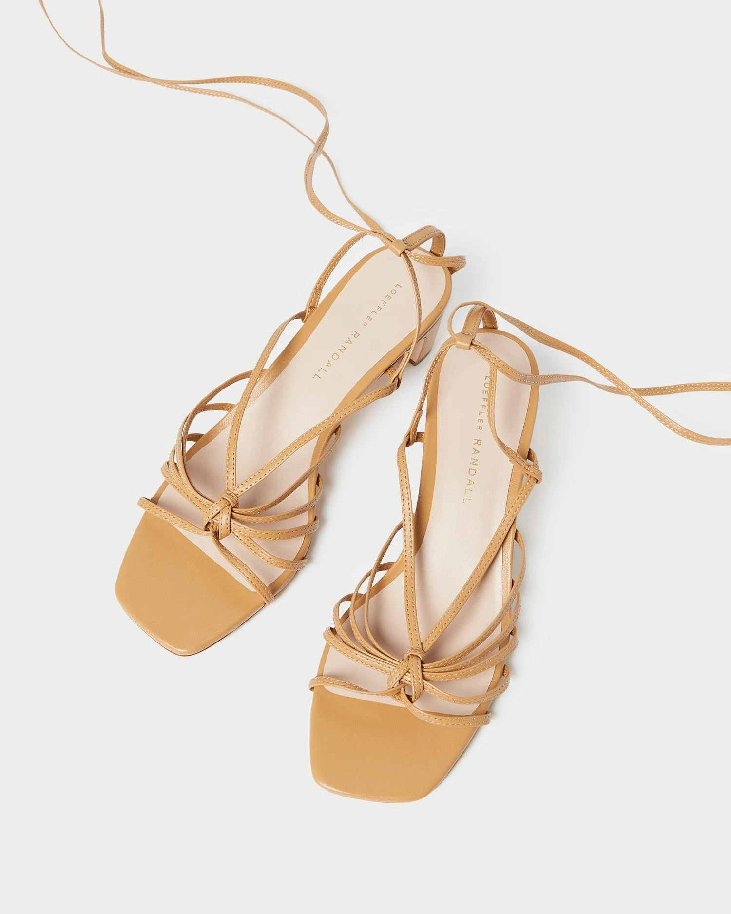 Loeffler Randall Lola Honey Knot Lace-Up Mid-Heel 3 Loeffler Randall Lola Honey Knot Lace-Up Mid-Heel - Image 3