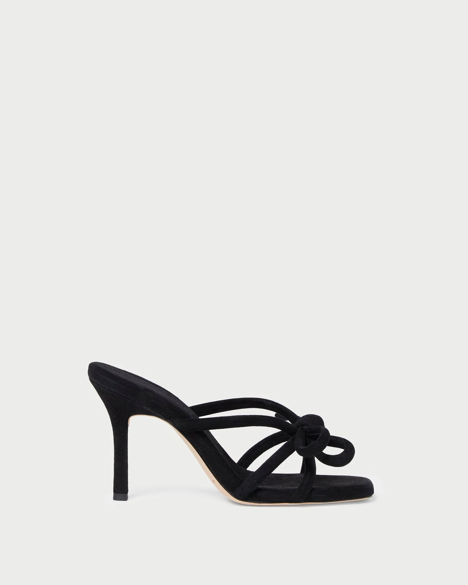 Loeffler Randall Margi Black Suede Bow Heel 2 Loeffler Randall Margi Black Suede Bow Heel - Image 2