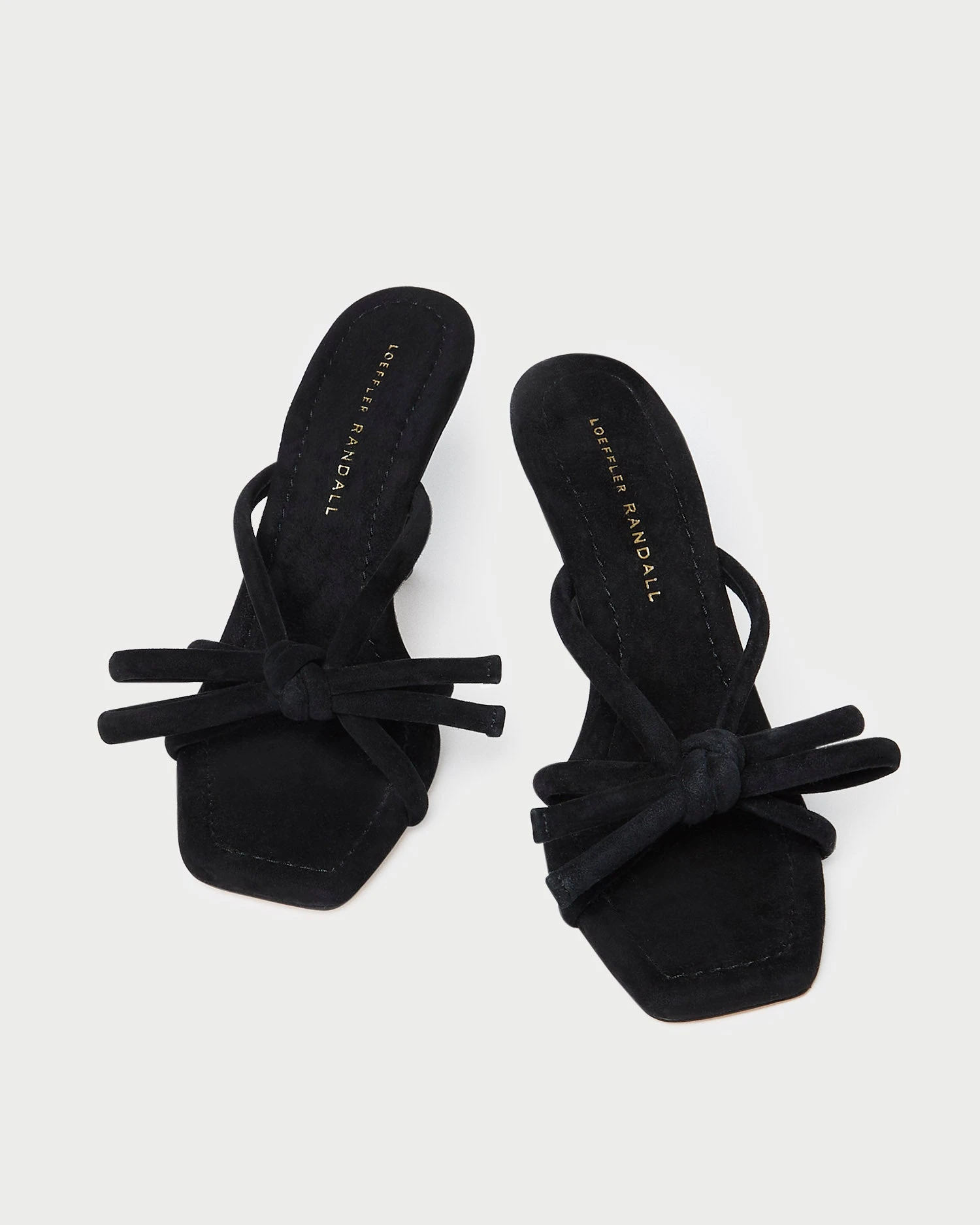 Loeffler Randall Margi Black Suede Bow Heel 3 Loeffler Randall Margi Black Suede Bow Heel - Image 3