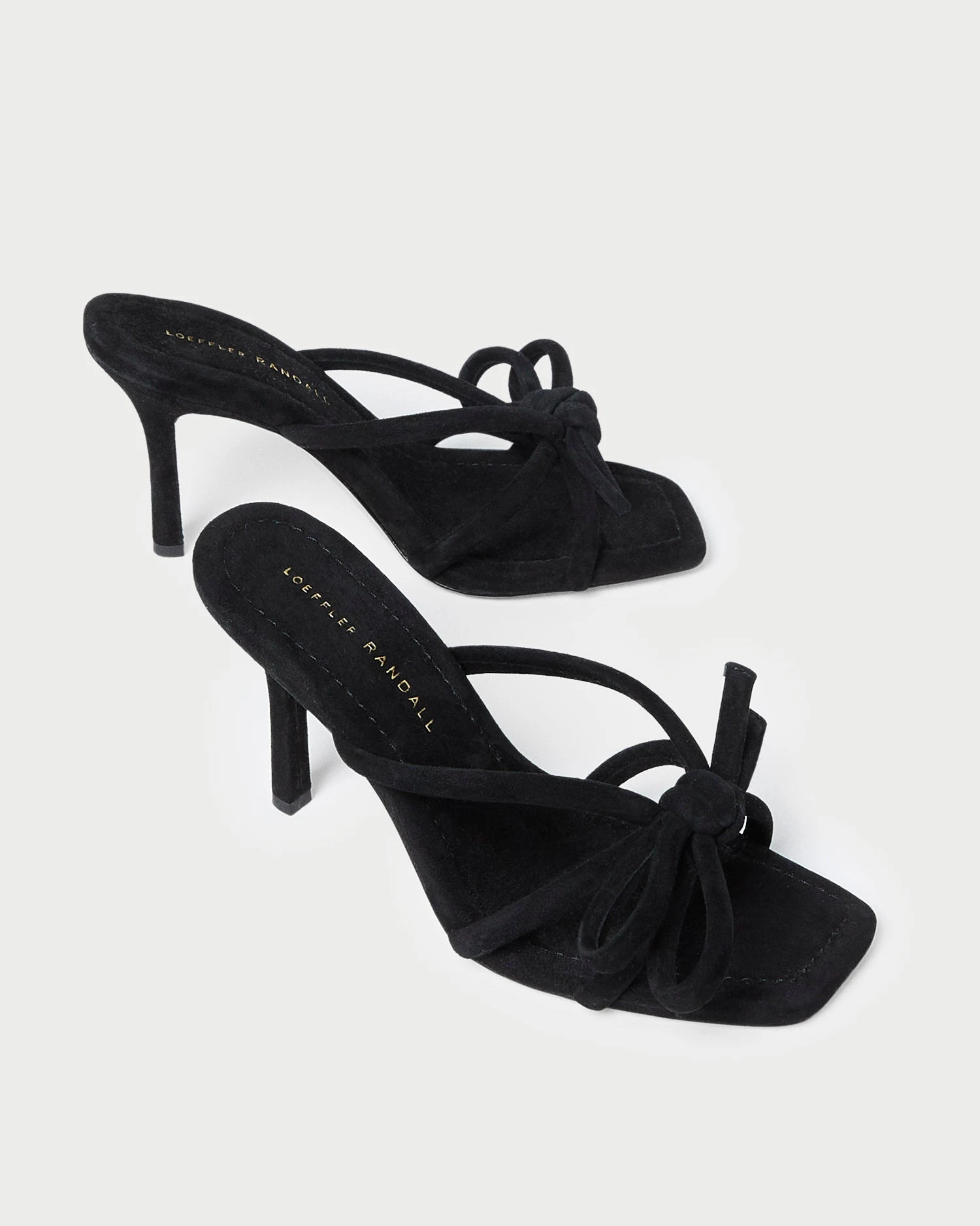 Loeffler Randall Margi Black Suede Bow Heel 4 Loeffler Randall Margi Black Suede Bow Heel - Image 4