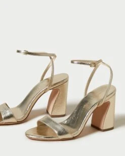 Loeffler Randall Malia Champagne Curved-Heel Sandal 7 Loeffler Randall Malia Champagne Curved-Heel Sandal -Loeffler Randall MALIA CM CHMPN 3