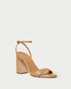 Loeffler Randall Malia Dune Curved-Heel Sandal