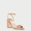 Loeffler Randall Malia Blush Curved-Heel Sandal