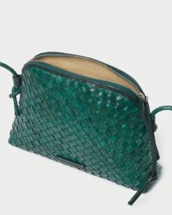 Loeffler Randall Mallory Forest Woven Crossbody 8 Loeffler Randall Mallory Forest Woven Crossbody -Loeffler Randall MALLORY SWL FORST 4