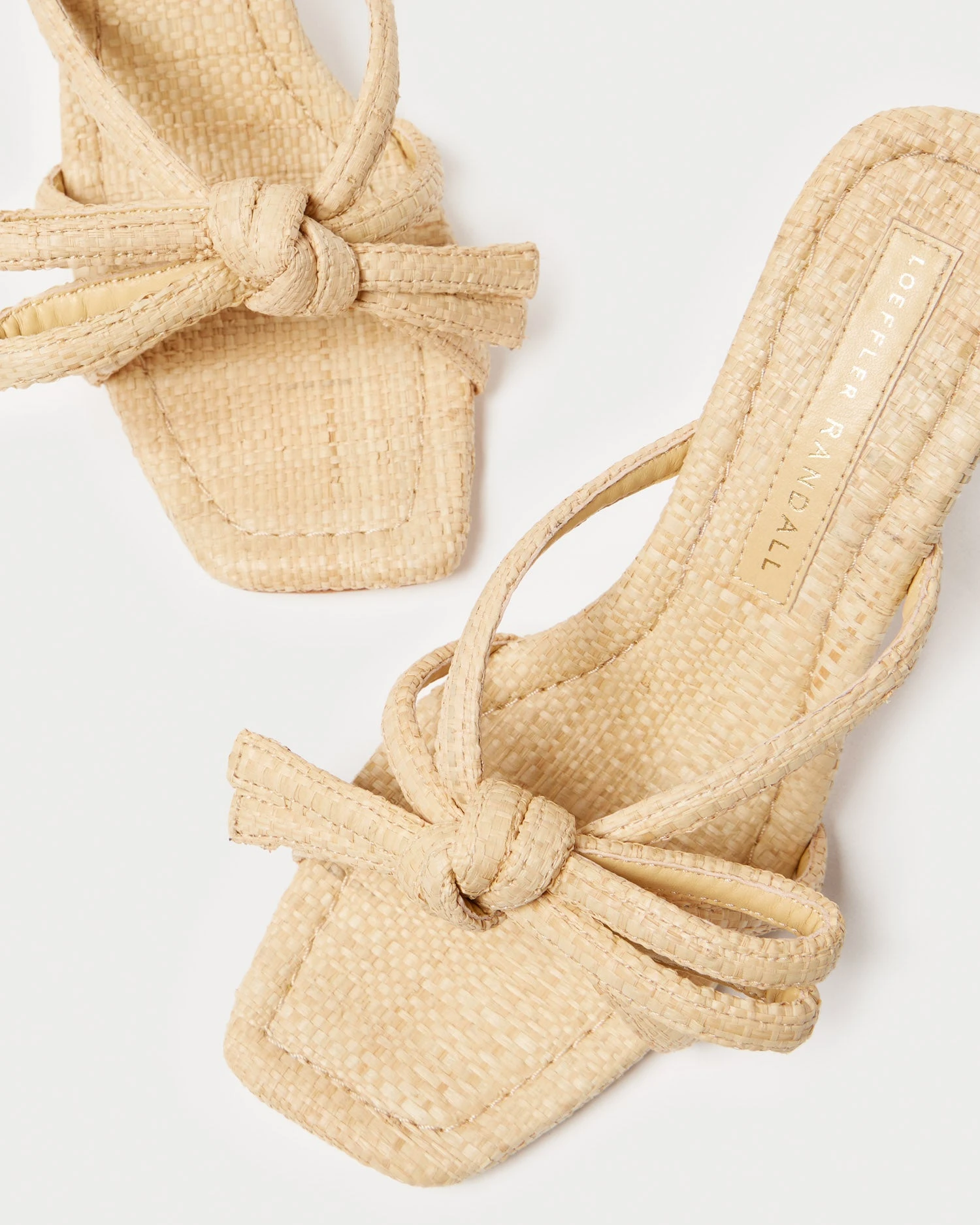 Loeffler Randall Margi Natural Bow Heel 4 Loeffler Randall Margi Natural Bow Heel - Image 4