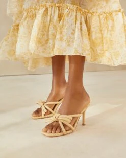 Loeffler Randall Margi Natural Bow Heel 9 Loeffler Randall Margi Natural Bow Heel -Loeffler Randall MARGI R NATRL 5