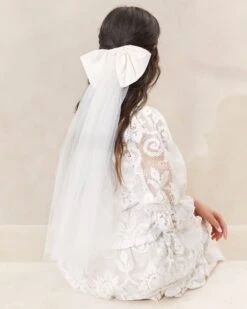 Loeffler Randall Maria Cream Veiled Bow Clip 5 Loeffler Randall Maria Cream Veiled Bow Clip -Loeffler Randall MARIA MOT CREAM 011copy