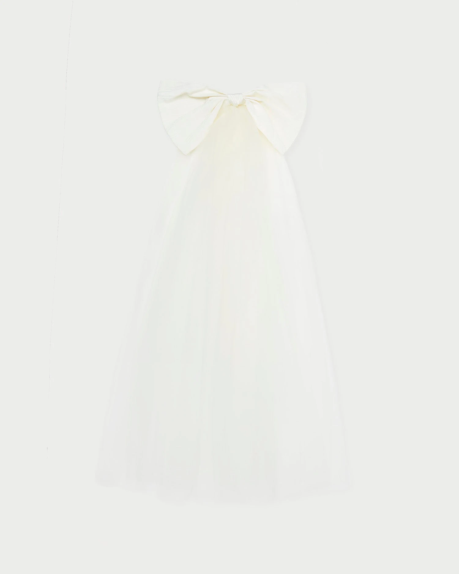 Loeffler Randall Maria Cream Veiled Bow Clip 1 Loeffler Randall Maria Cream Veiled Bow Clip