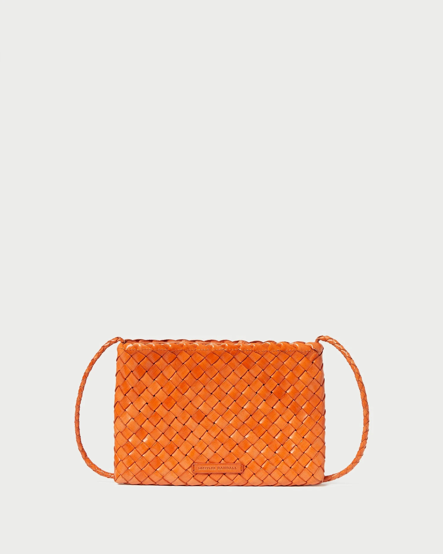 Loeffler Randall Marison Tangerine Woven Crossbody 1 Loeffler Randall Marison Tangerine Woven Crossbody