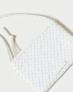 Loeffler Randall Marison White Woven Crossbody 7 Loeffler Randall Marison White Woven Crossbody -Loeffler Randall MARISON WL WHITE 3copy
