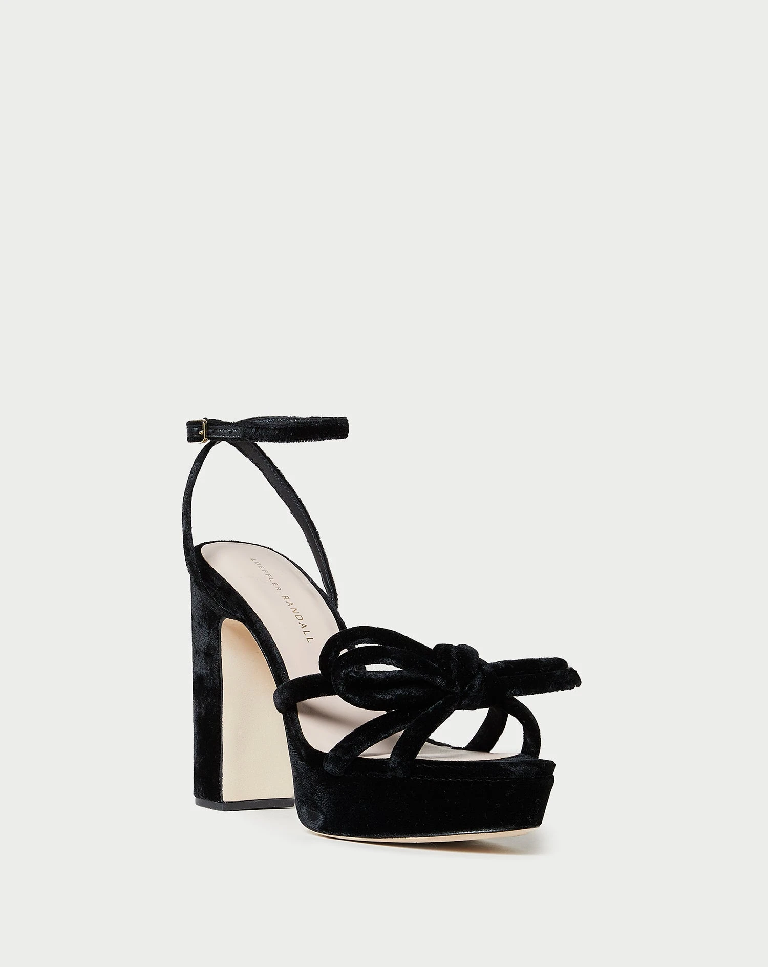 Loeffler Randall Melany Black Platform Bow Heel 1 Loeffler Randall Melany Black Platform Bow Heel