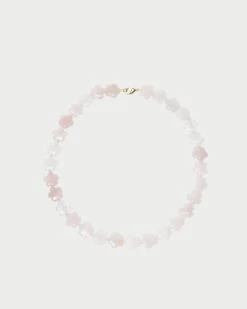 Loeffler Randall Mina Ballet Floral Beaded Necklace