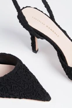 Loeffler Randall Black Puckered Jaden Heels -Loeffler Randall MgeACxwWzhPyFzagCSD1k3EdmaDup4zS 1 scaled