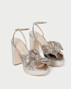 Loeffler Randall Natalia Champagne Platform Bow Heel -Loeffler Randall NATALIA PLA CHAMP 4 44feb98a a5e5 4b02 9fb9 4d8ff4f18d57