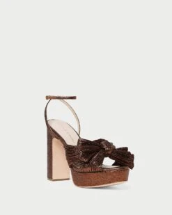 Loeffler Randall Natalia Mocha Platform Bow Heel