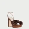 Loeffler Randall Natalia Mocha Platform Bow Heel