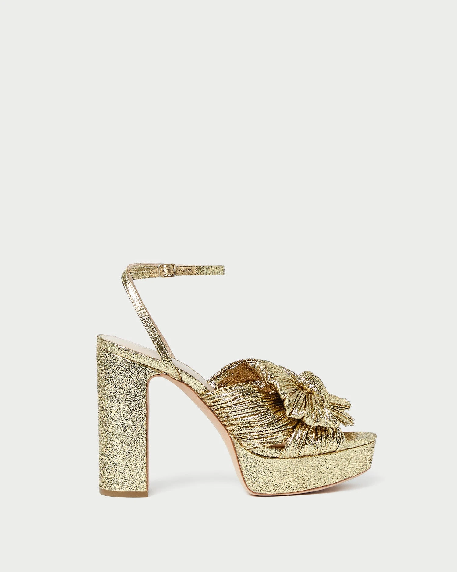 Loeffler Randall Natalia Oro Platform Bow Heel 2 Loeffler Randall Natalia Oro Platform Bow Heel - Image 2