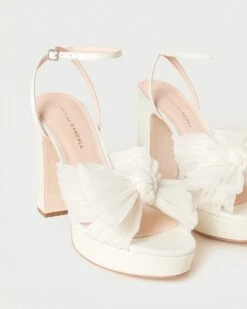 Loeffler Randall Natalia Pearl Platform Bow Heel -Loeffler Randall NATALIA PLFA PEARL 3 1