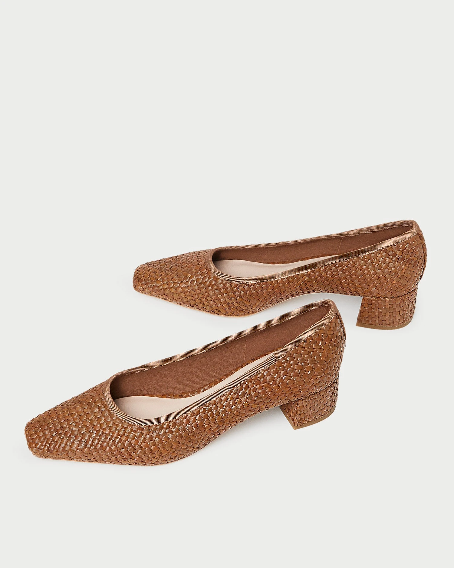 Loeffler Randall Nerine Brown Mid-Heel Pump 4 Loeffler Randall Nerine Brown Mid-Heel Pump - Image 4