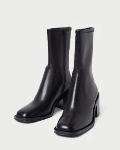 Loeffler Randall Nolan Black Stretch Bootie -Loeffler Randall NOLAN STNA BLACK 3