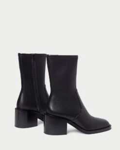 Loeffler Randall Nolan Black Stretch Bootie -Loeffler Randall NOLAN STNA BLACK 4