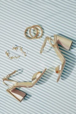 Loeffler Randall Champagne Malia Curved Heel Simple Sandal -Loeffler Randall ONHyqj7H5R0JFEGBLDLkMiFzRfpQic64 1