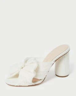 Loeffler Randall Penny Pearl Pleated Bow Heel -Loeffler Randall PENNY PLFV PEARL 4 1