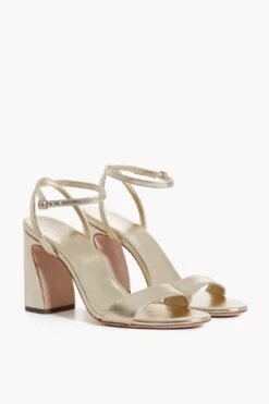 Loeffler Randall Champagne Malia Curved Heel Simple Sandal -Loeffler Randall QNOnzAfjepvVksNd6hbrvyevv8bcn4tT 1