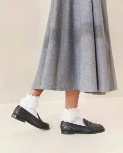 Loeffler Randall Rachel Black Woven Loafer 9 Loeffler Randall Rachel Black Woven Loafer -Loeffler Randall RACHEL WL BLACK 017copy