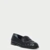 Loeffler Randall Rachel Black Woven Loafer
