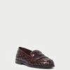 Loeffler Randall Rachel Espresso Woven Loafer