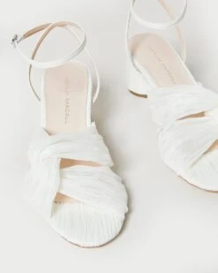 Loeffler Randall Raegan Pearl Pleated Twist Heel 7 Loeffler Randall Raegan Pearl Pleated Twist Heel -Loeffler Randall RAEGAN PLFV PEARL 3