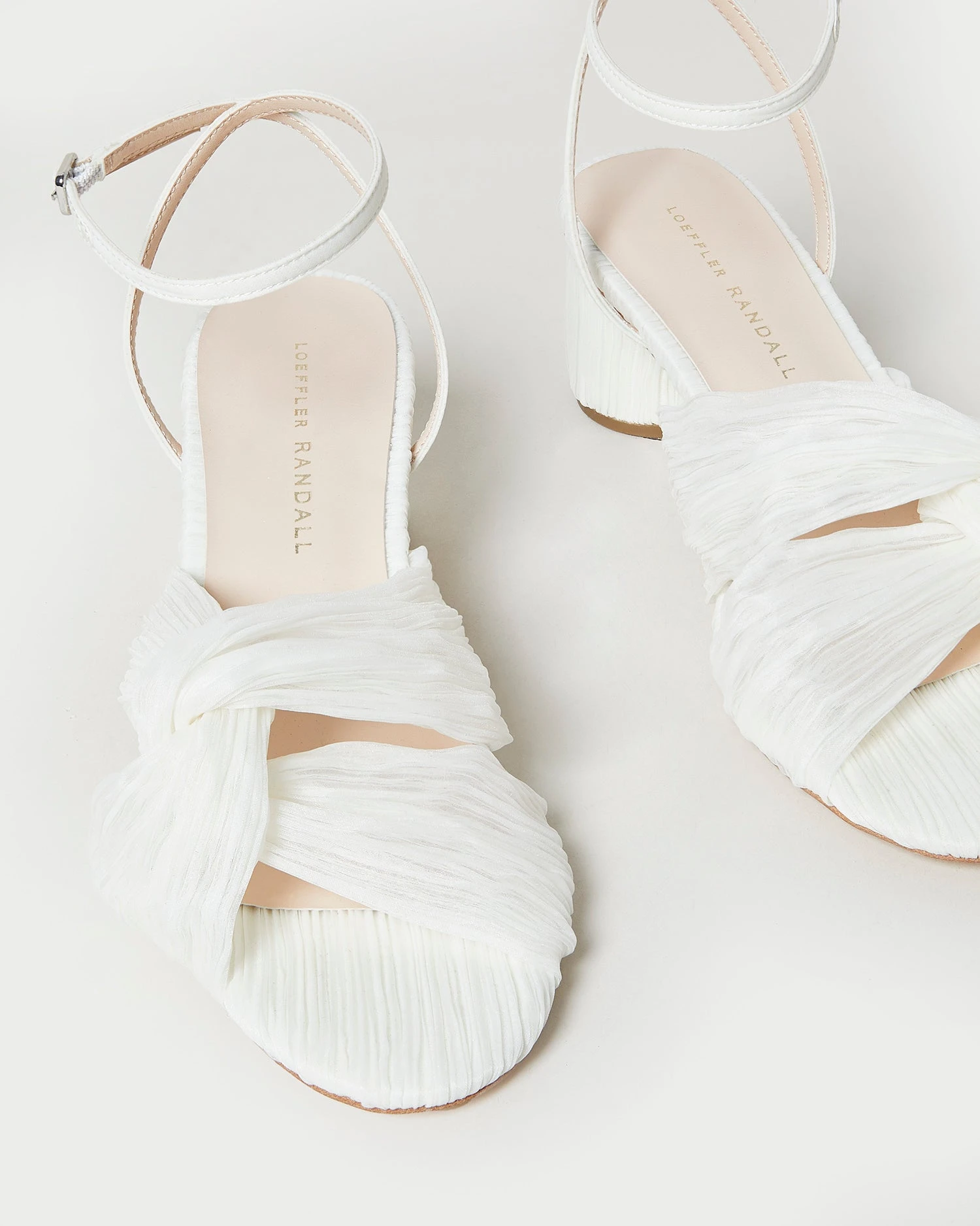 Loeffler Randall Raegan Pearl Pleated Twist Heel 3 Loeffler Randall Raegan Pearl Pleated Twist Heel - Image 3