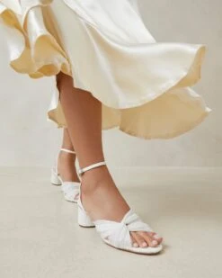 Loeffler Randall Raegan Pearl Pleated Twist Heel 9 Loeffler Randall Raegan Pearl Pleated Twist Heel -Loeffler Randall RAEGAN PLFV PEARL 5