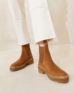 Loeffler Randall Raquel Cacao Pull-On Boot -Loeffler Randall RAQUEL CACAORESHOOT 060copy