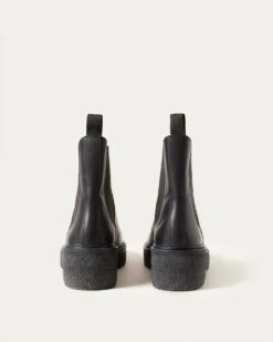 Loeffler Randall Raquel Black Pull-On Boot -Loeffler Randall RAQUEL SC BLACK 3