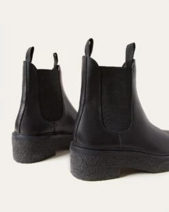 Loeffler Randall Raquel Black Pull-On Boot -Loeffler Randall RAQUEL SC BLACK 4