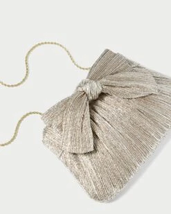 Loeffler Randall Rayne Champagne Bow Clutch -Loeffler Randall RAYNE PLA CHAMP 2 ed0f5bef e256 4448 b6c4 0b3f83720c5d