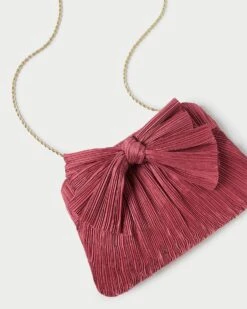 Loeffler Randall Rayne Tea Rose Bow Clutch -Loeffler Randall RAYNE PLFA TEARO 4