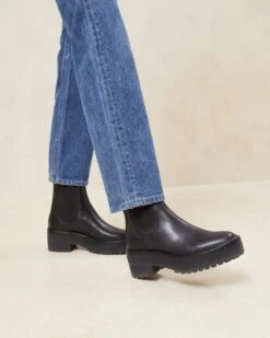 Loeffler Randall Reggie Black Chelsea Boot -Loeffler Randall REGGIE SC BLACK 5