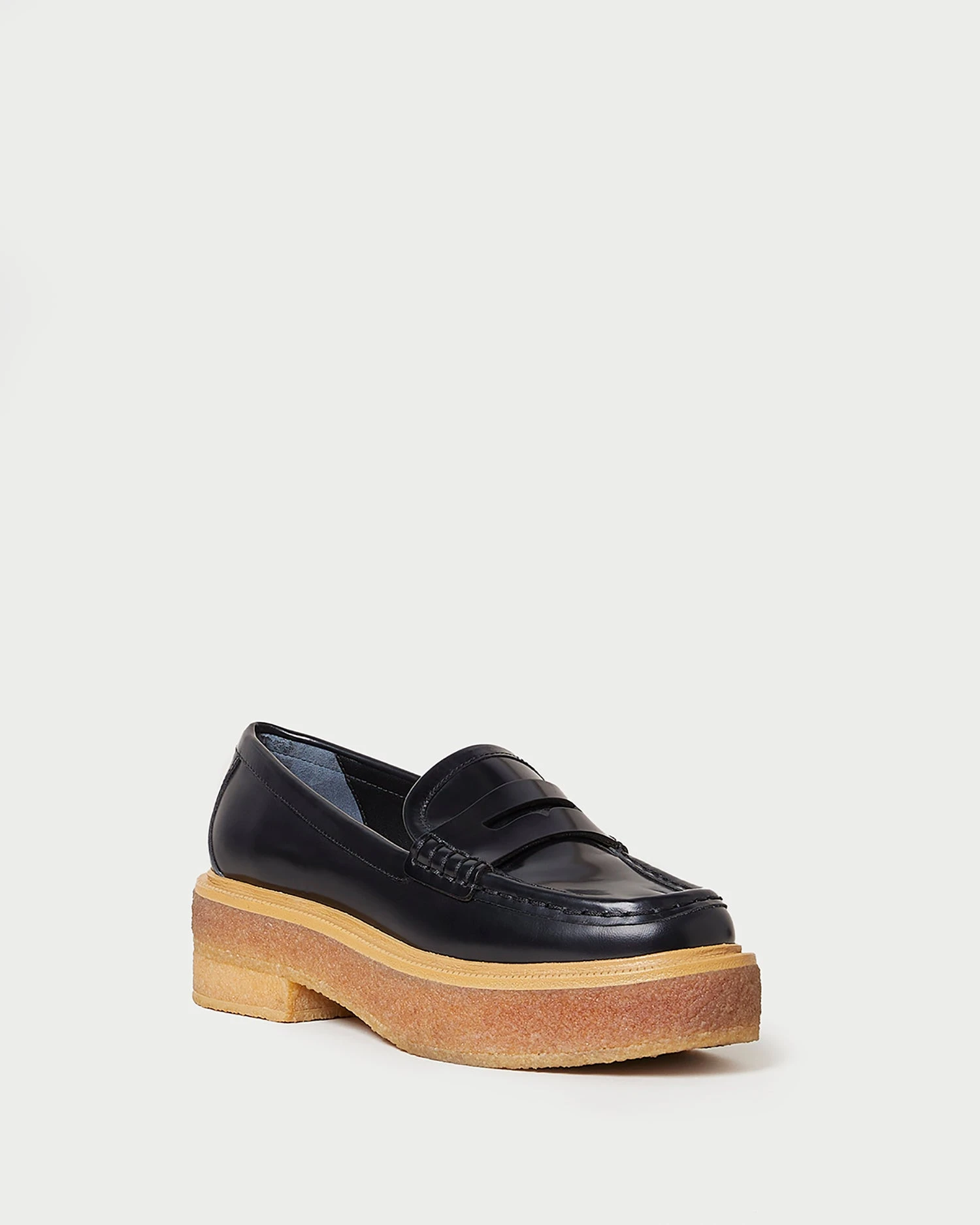 Loeffler Randall Rikki Black Platform Loafer 1 Loeffler Randall Rikki Black Platform Loafer