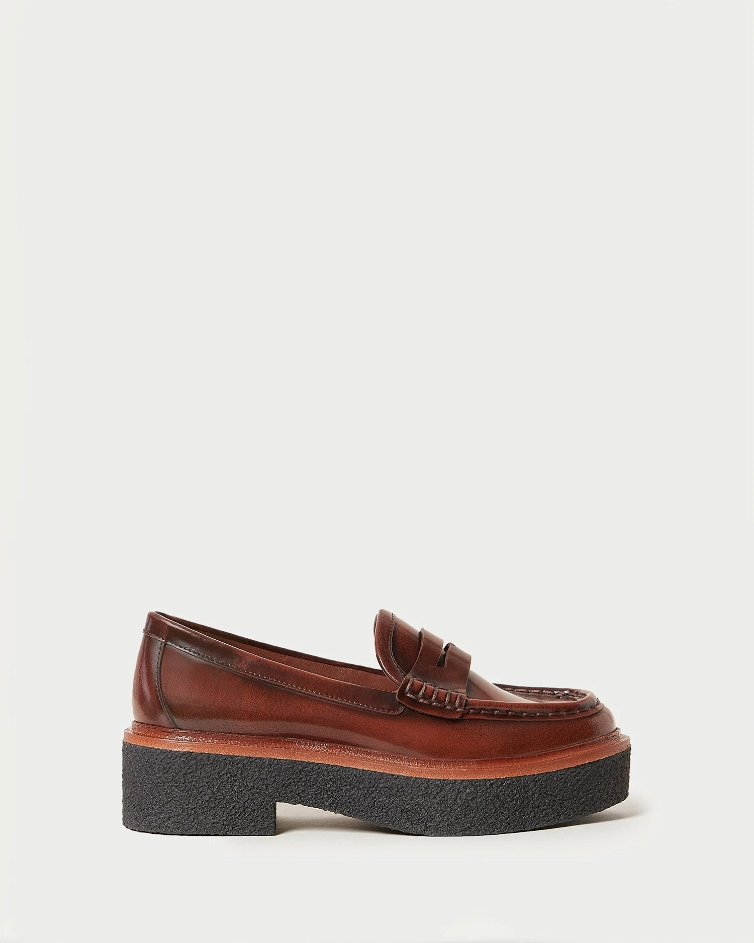 Loeffler Randall Rikki Brown Platform Loafer 2 Loeffler Randall Rikki Brown Platform Loafer - Image 2
