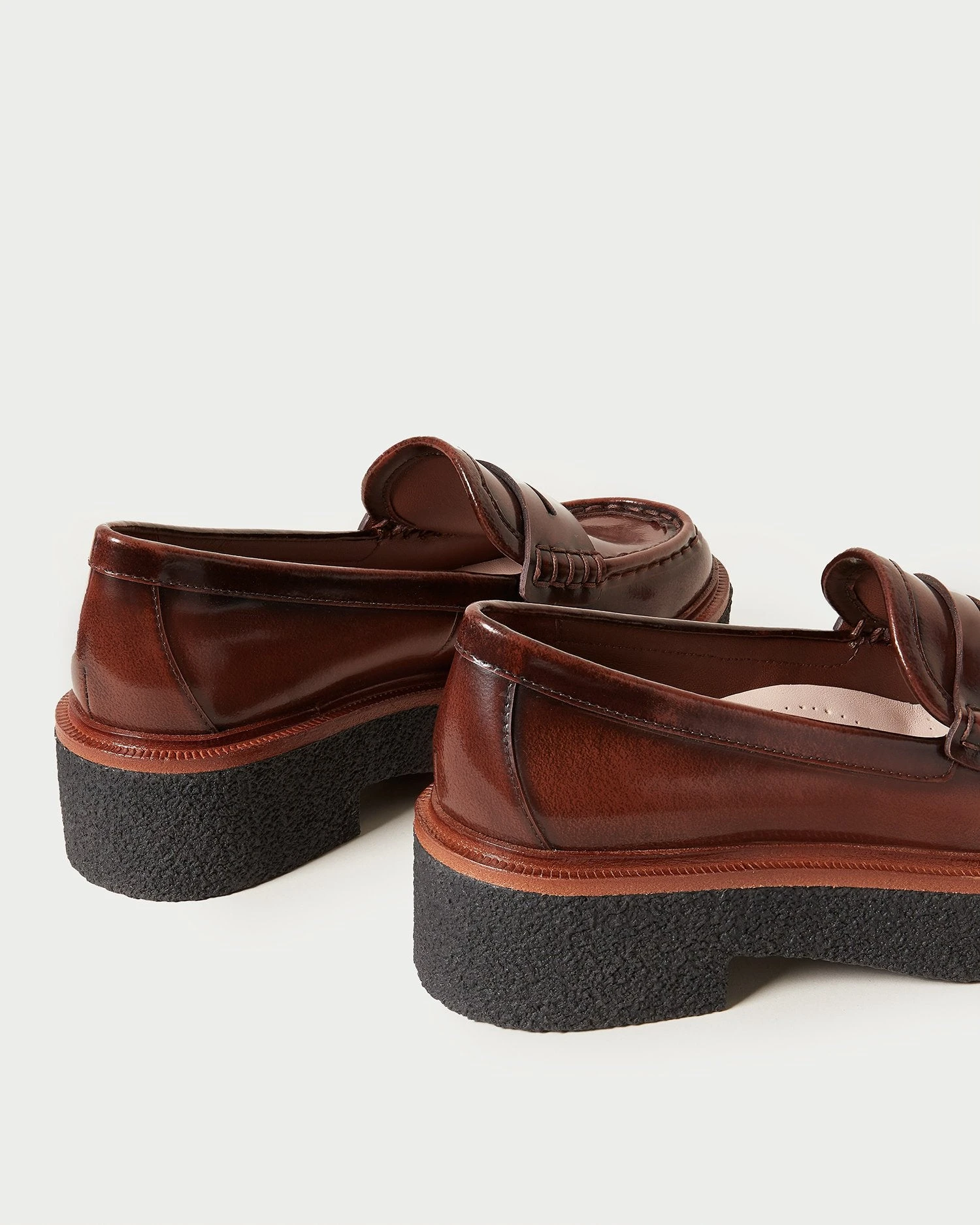 Loeffler Randall Rikki Brown Platform Loafer 4 Loeffler Randall Rikki Brown Platform Loafer - Image 4